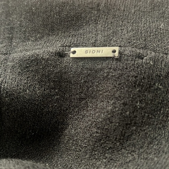 NWT Sioni size S long knit coat/vest with hoodie. sailor core extra soft - Picture 9 of 9